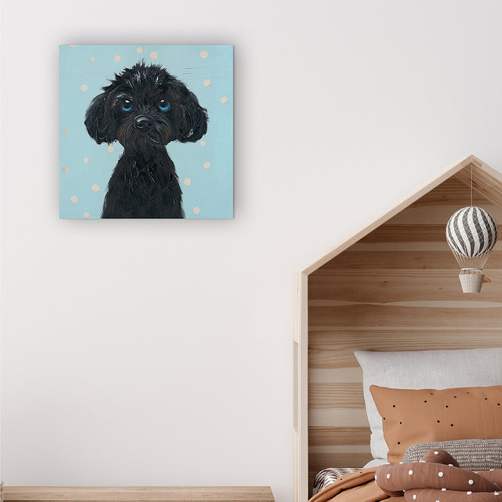 Black Puppy | Acrylgemälde