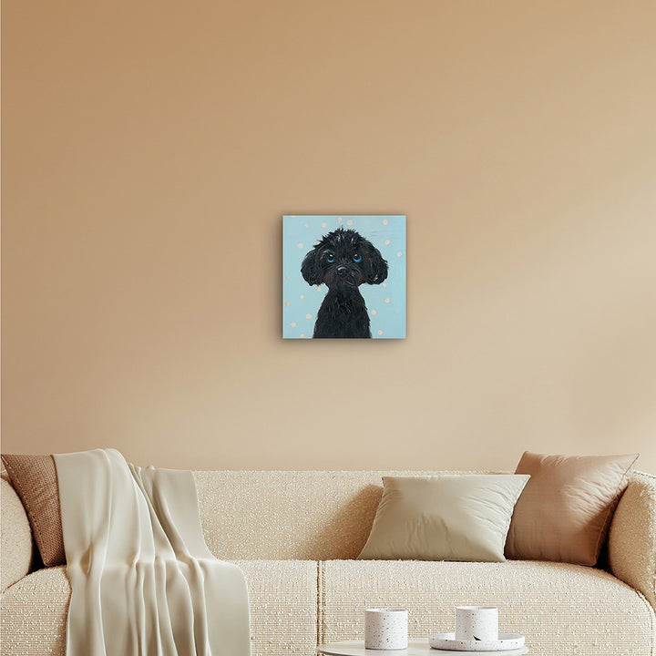 Black Puppy | Acrylgemälde