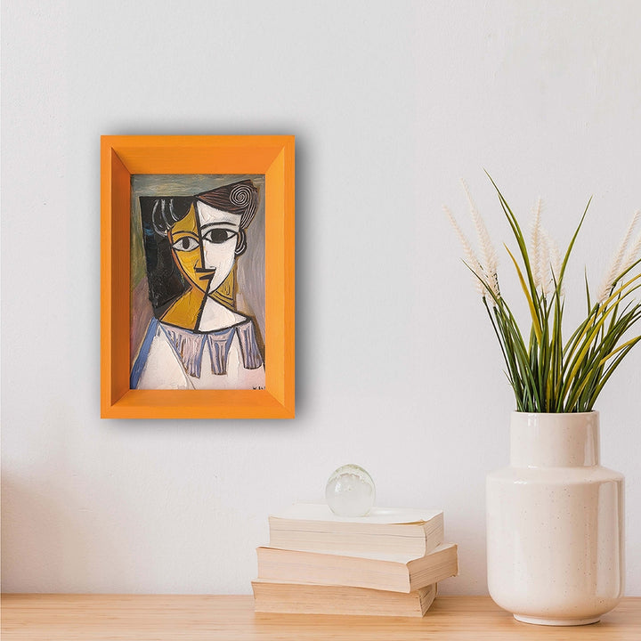 Abstract Golden Woman