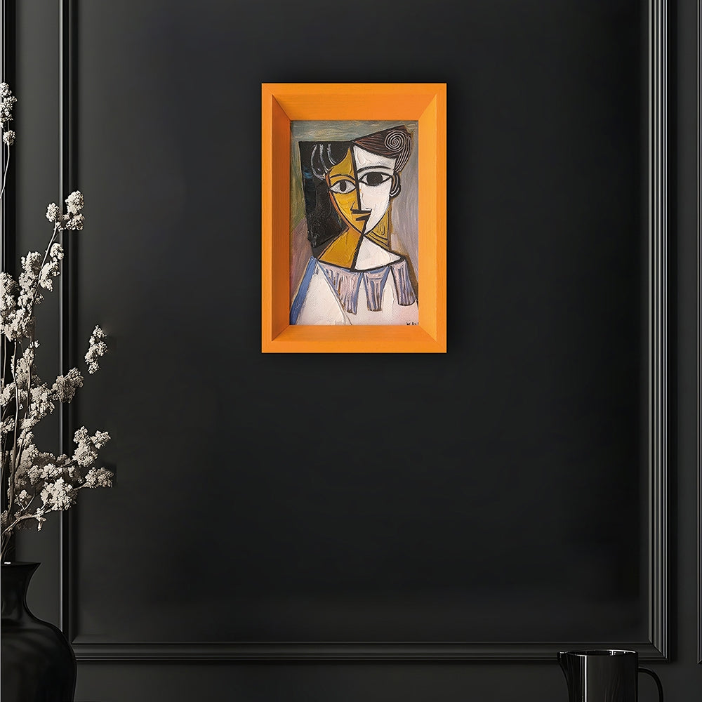 Abstract Golden Woman