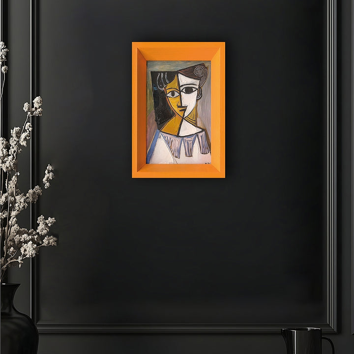 Abstract Golden Woman