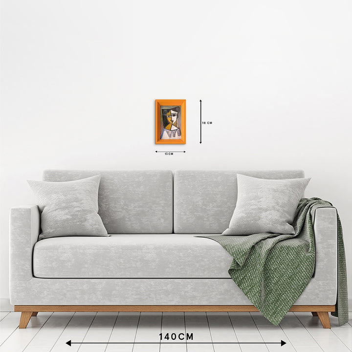 Abstract Golden Woman