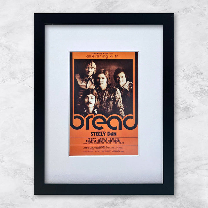 Bread (Seattle Center Coliseum)  | Berühmte Persönlichkeiten Miniprints