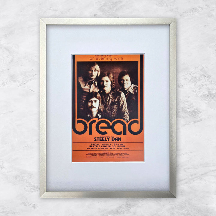 Bread (Seattle Center Coliseum)  | Berühmte Persönlichkeiten Miniprints