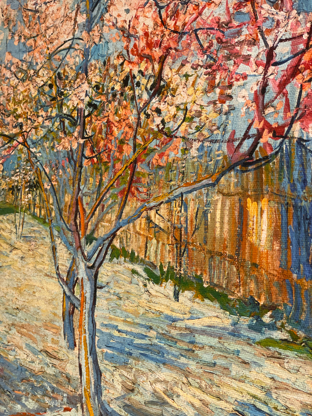 "Souvenir de Mauve / Blühende Pfirsichbäume" | Vincent van Gogh