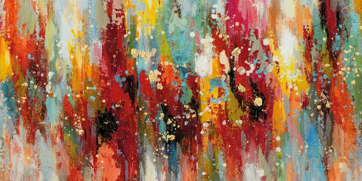 Irisierende Spiegelung | Acrylgemälde