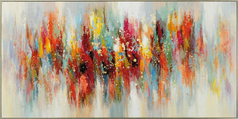 Irisierende Spiegelung | Acrylgemälde