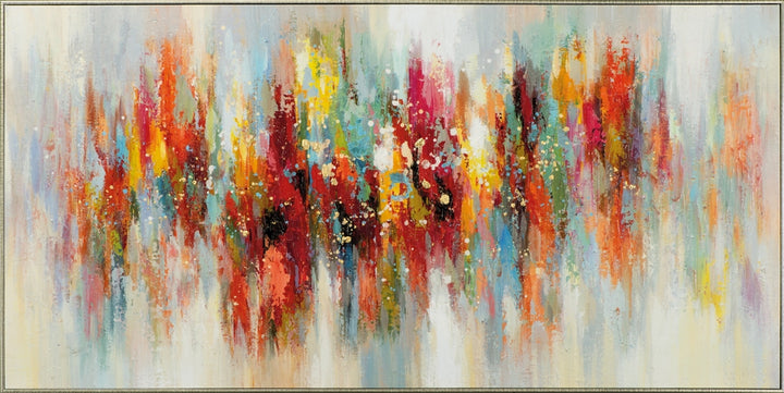 Irisierende Spiegelung | Acrylgemälde