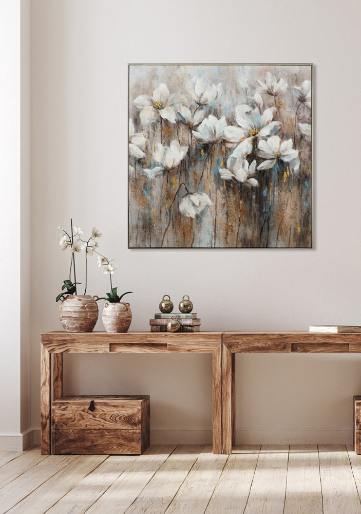 Vintage Mohn | Acrylgemälde