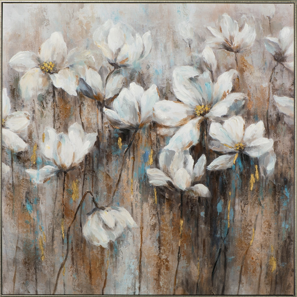 Vintage Mohn | Acrylgemälde