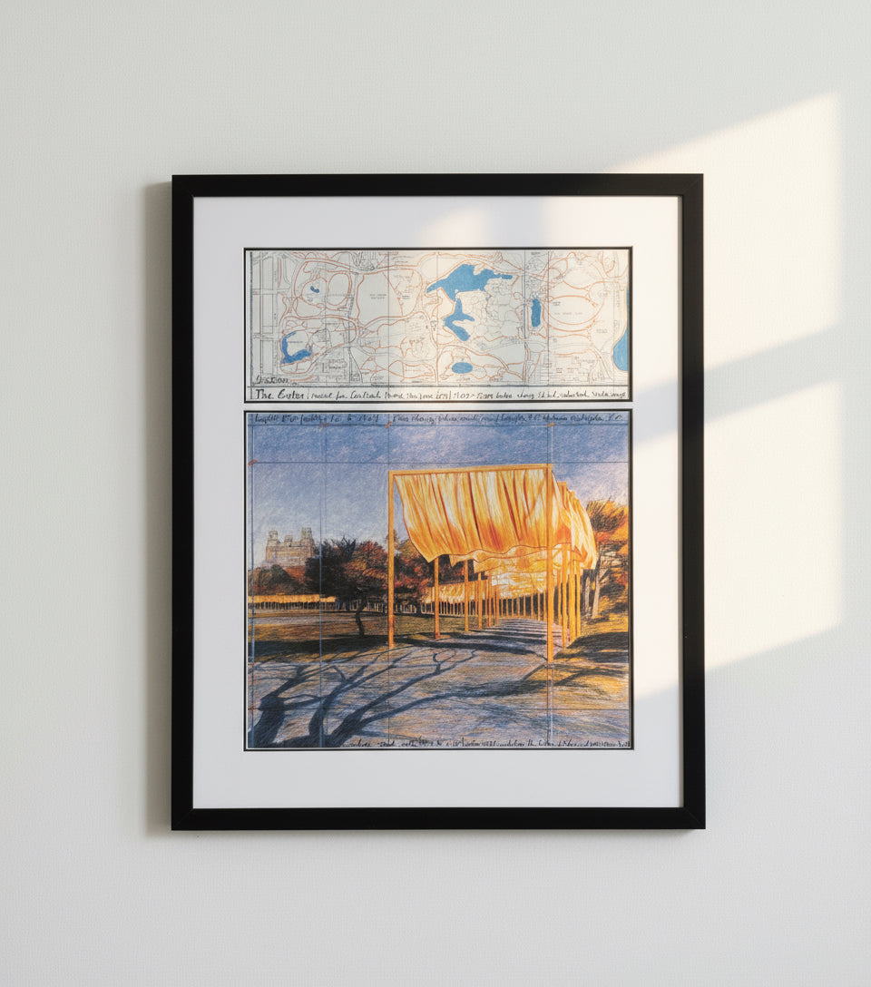 „Christo The Gates III” | Christo Fine Art Print