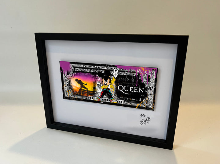 Skyyloft FREDDIE MERCURY DOLLAR – gerahmt