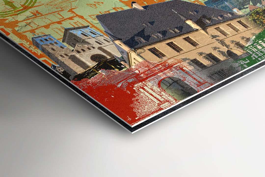 Osnabrück und Münster-Friedensbild Collage 2025