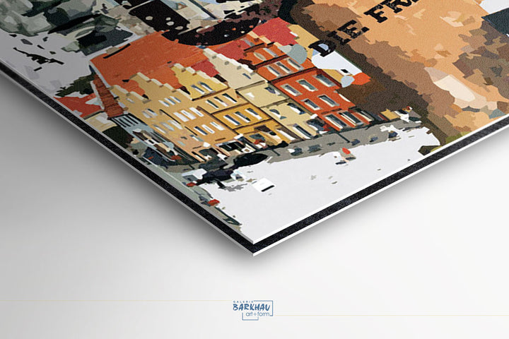 Osnabrück - Die Friedensstadt I Giclee auf Holzkeilrahmen