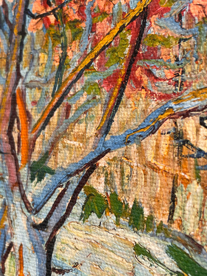 "Souvenir de Mauve / Blühende Pfirsichbäume" | Vincent van Gogh