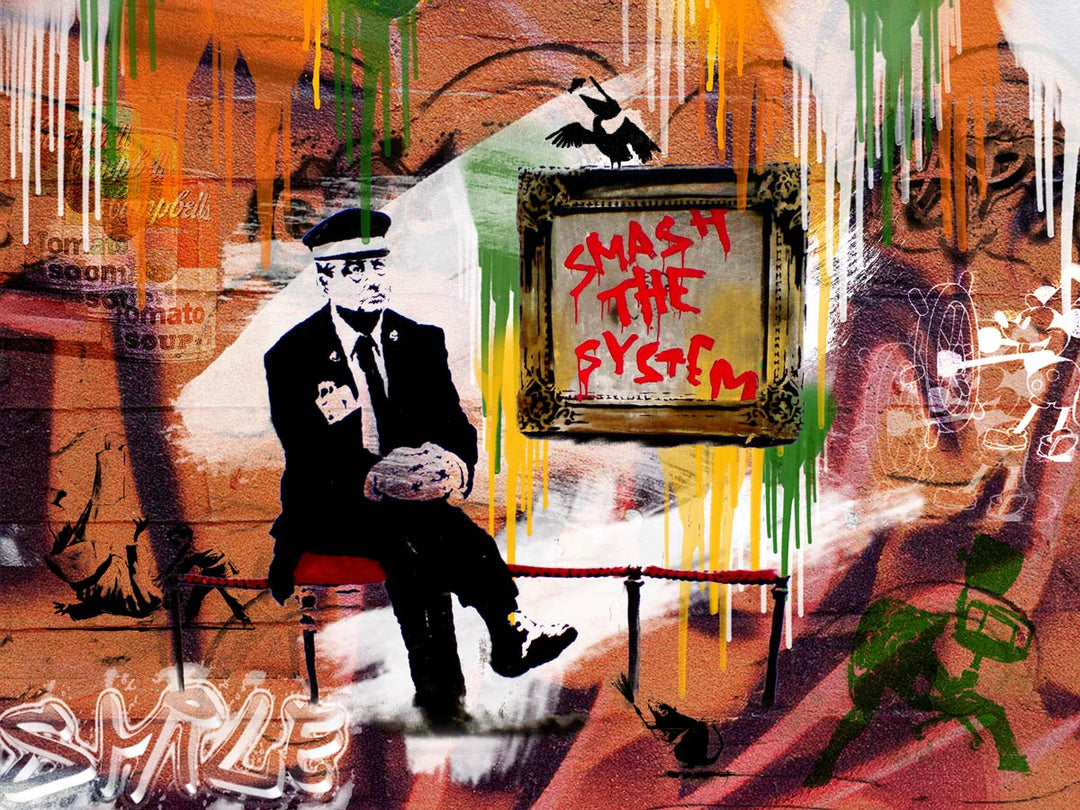 "Smash the System" | Street Art