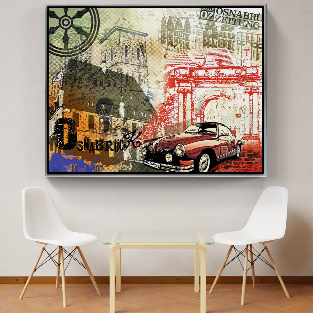 Osnabrück Collage Karmann Ghia