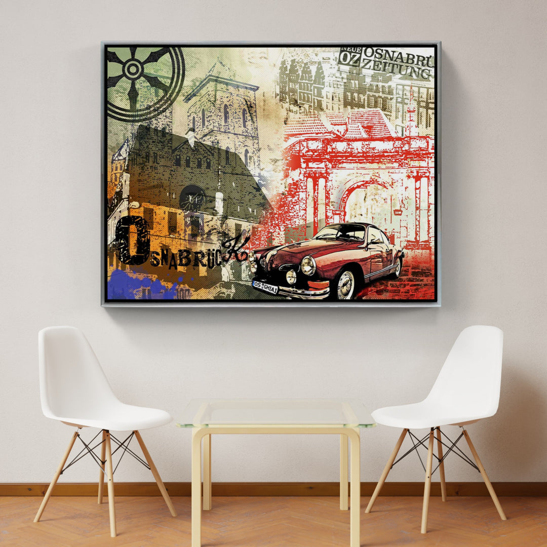 Osnabrück Collage Karmann Ghia