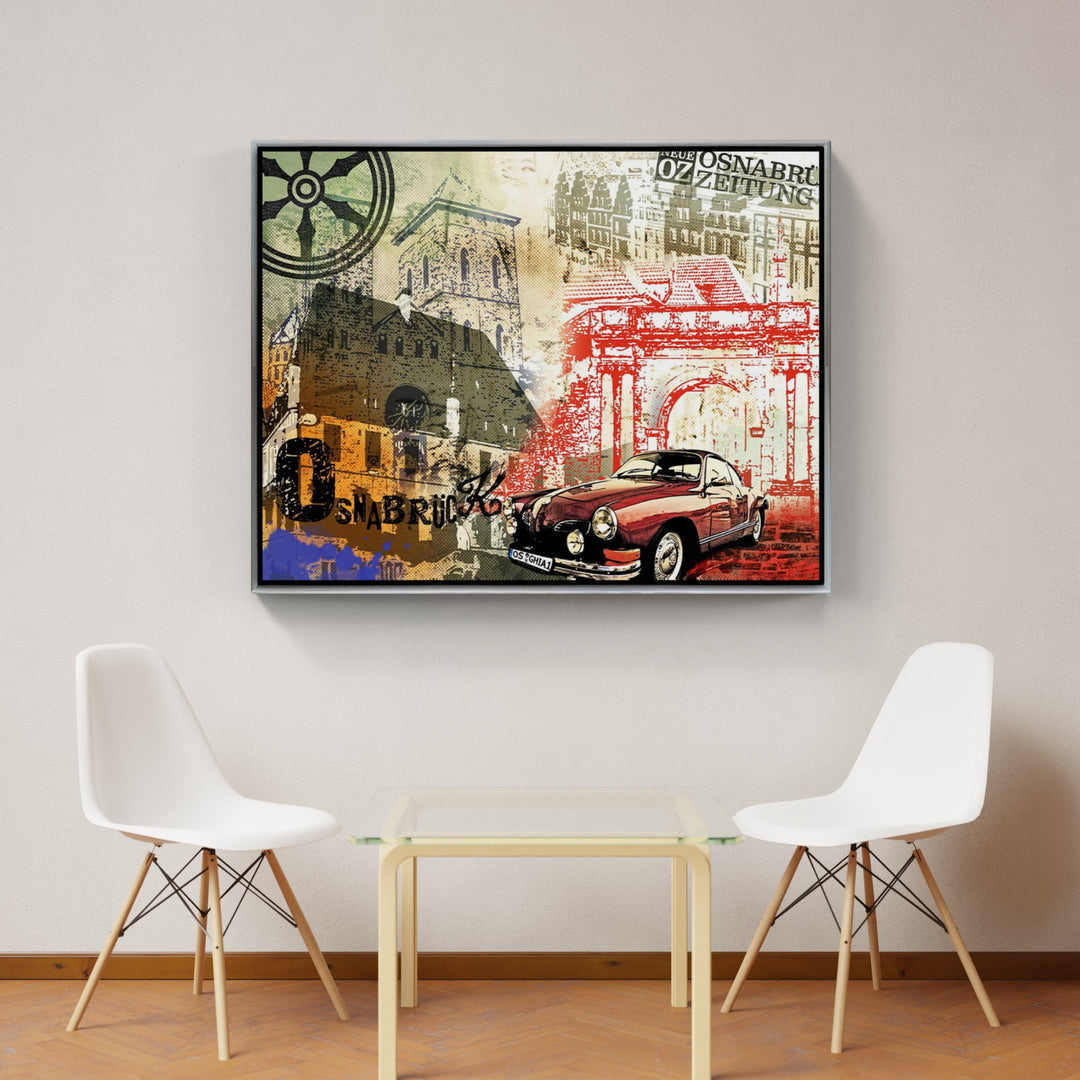 Osnabrück Collage Karmann Ghia