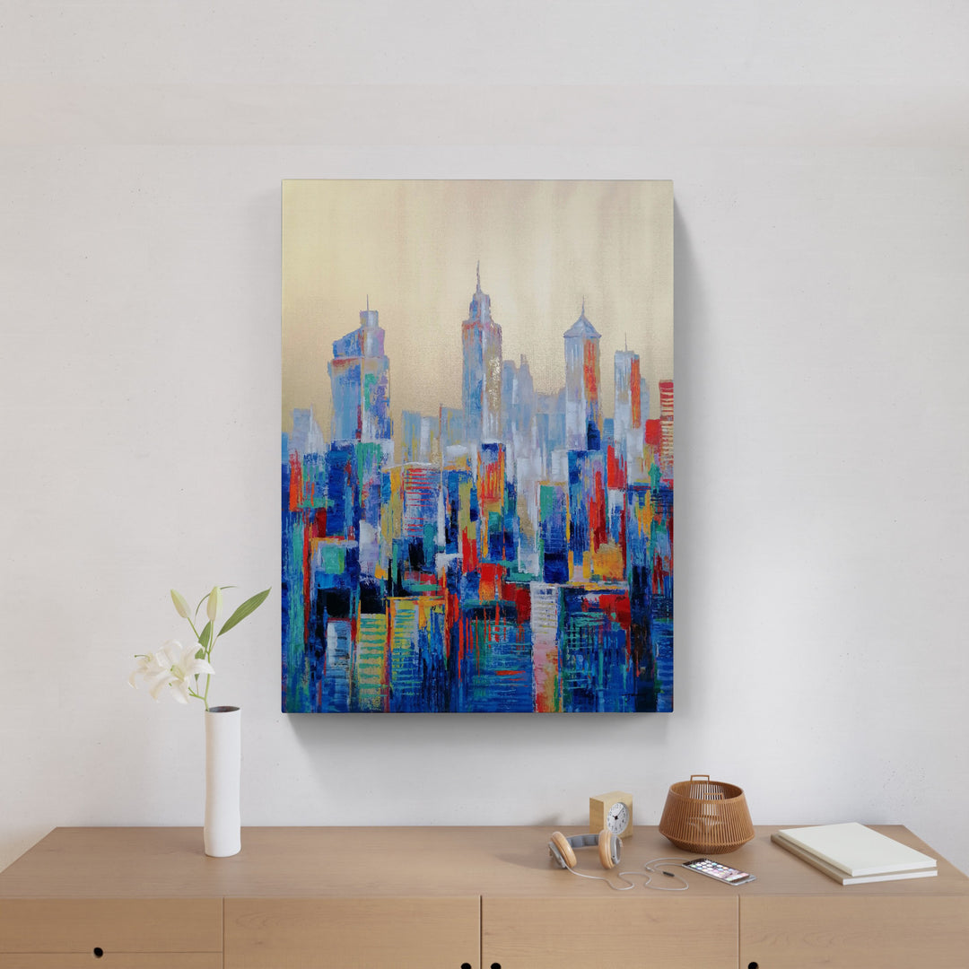 Blue Skyscrapers