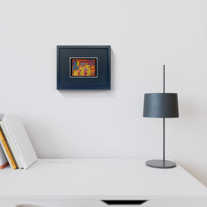 "Aufstand des Rasters" | Friedensreich Hundertwasser Miniprint