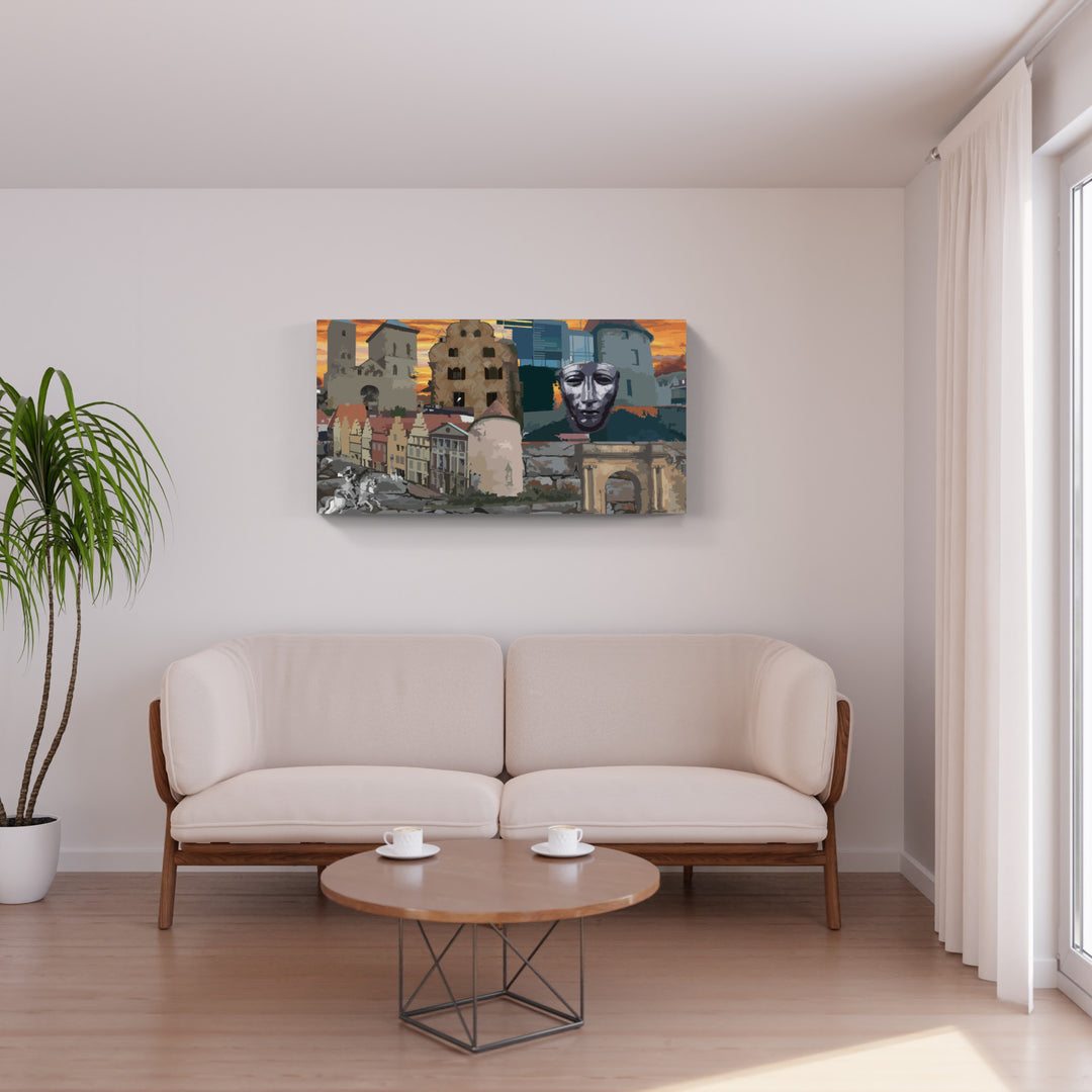 Osnabrück Ensemble (OSB-24) I Giclee auf Holzkeilrahmen