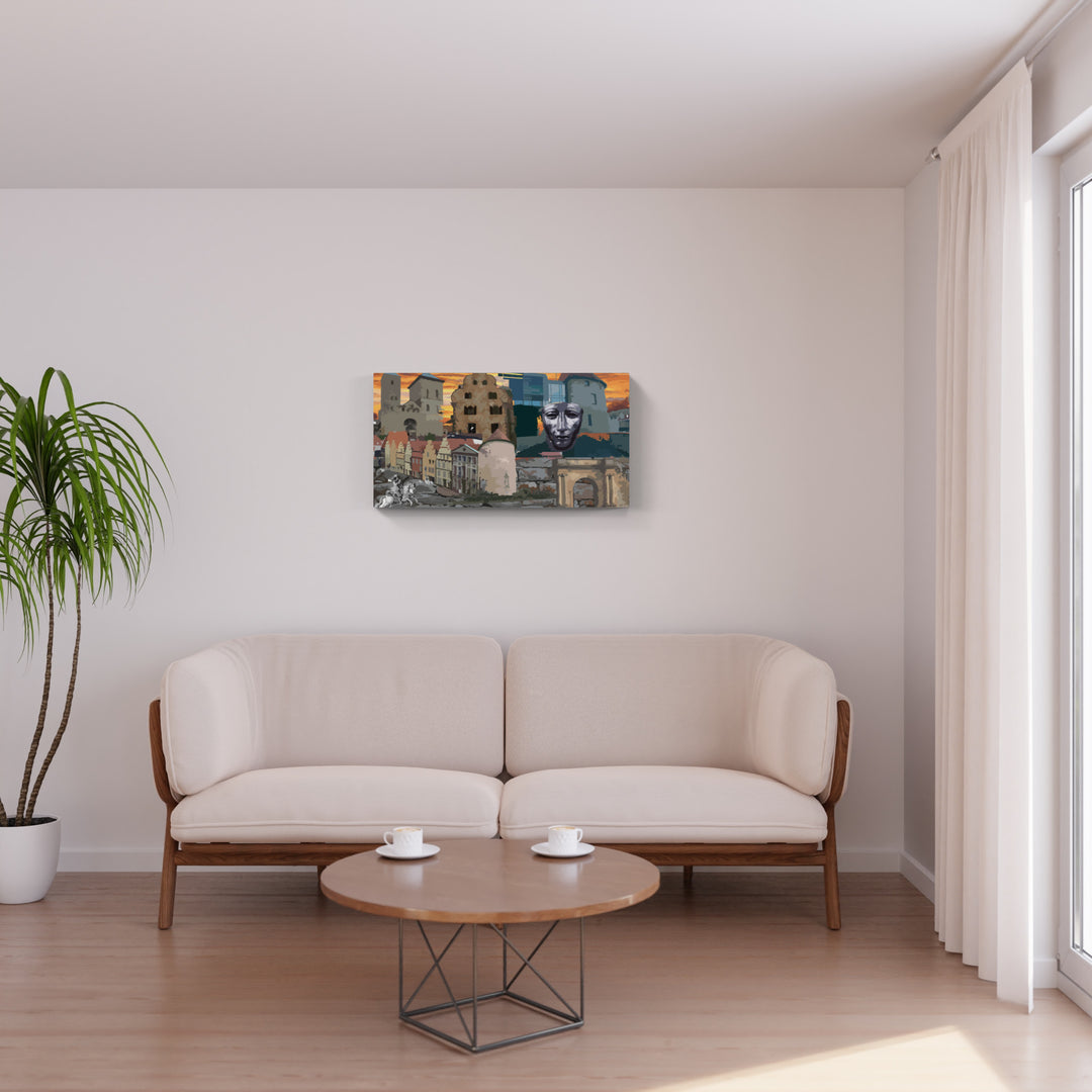 Osnabrück Ensemble (OSB-24) I Giclee auf Holzkeilrahmen