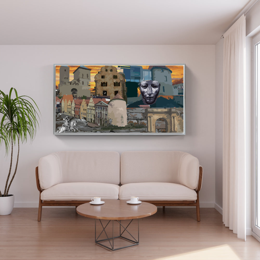 Osnabrück Ensemble (OSB-24) I Giclee auf Holzkeilrahmen