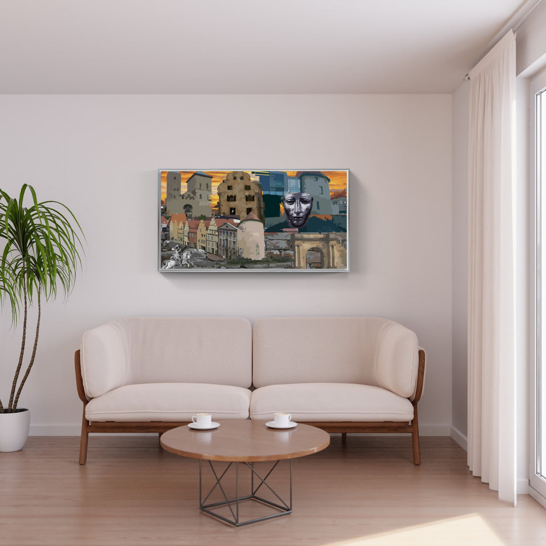 Osnabrück Ensemble (OSB-24) I Giclee auf Holzkeilrahmen
