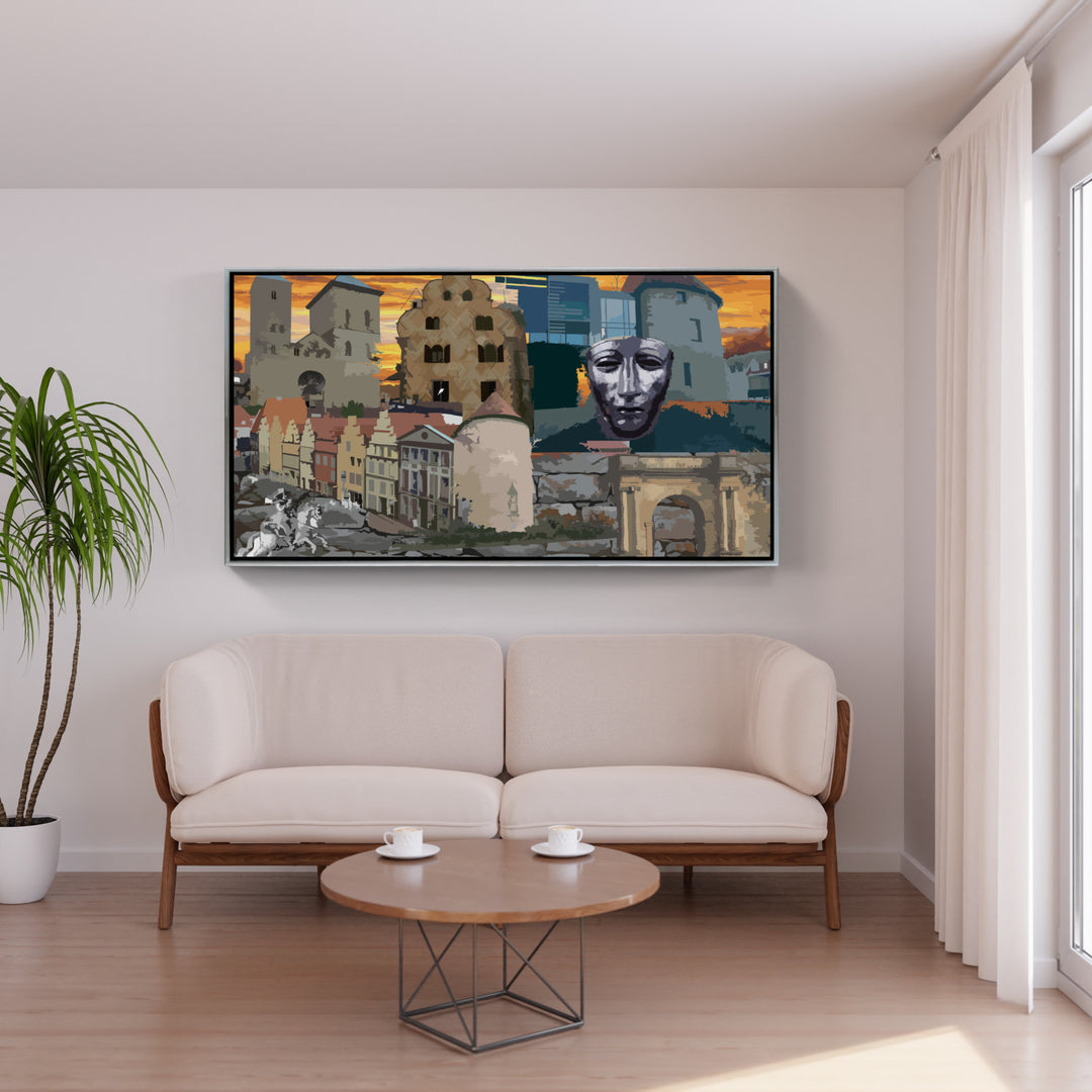 Osnabrück Ensemble (OSB-24) I Giclee auf Holzkeilrahmen
