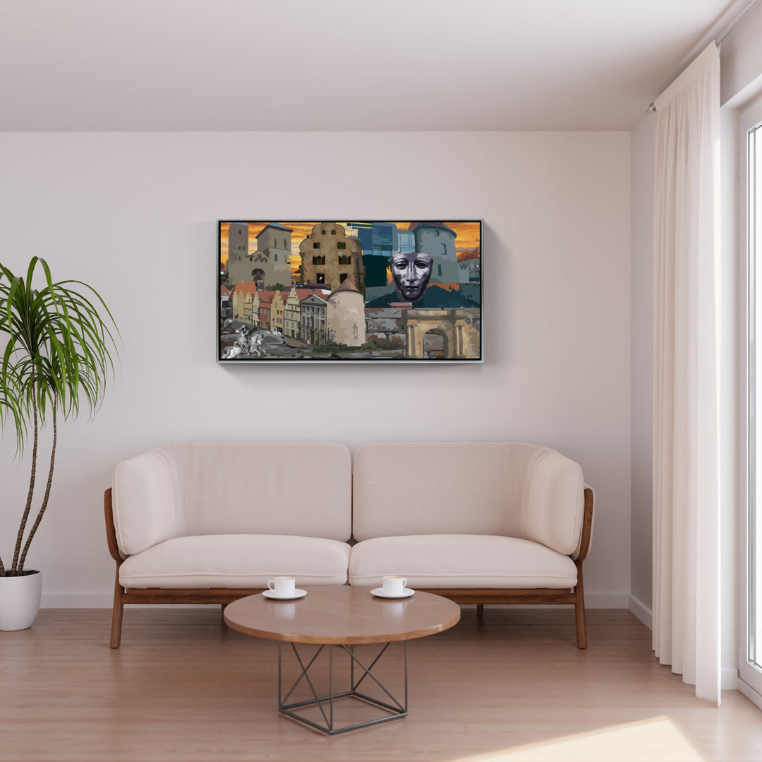 Osnabrück Ensemble (OSB-24) I Giclee auf Holzkeilrahmen