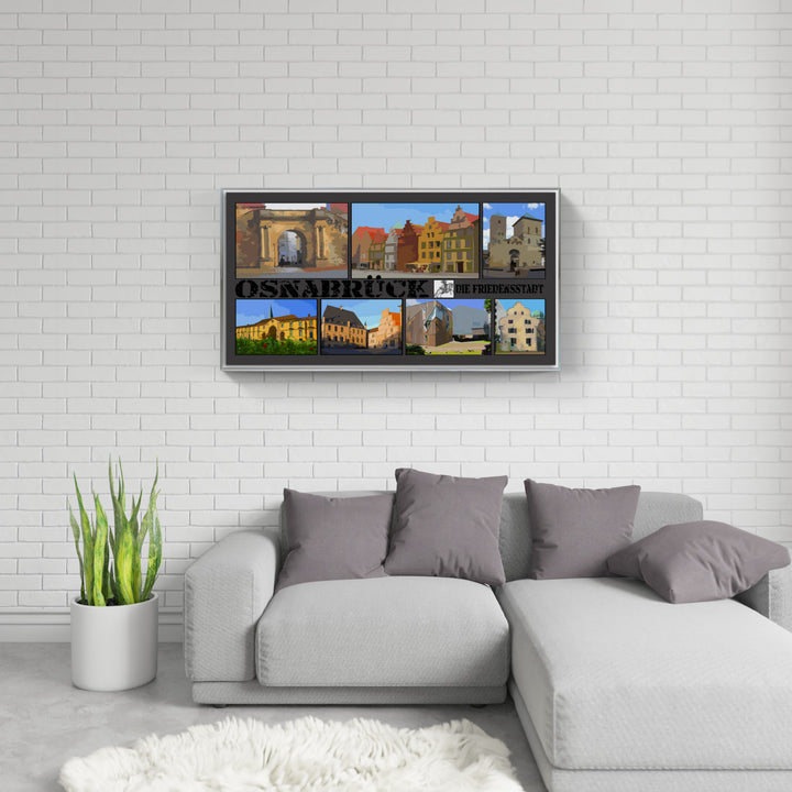 Osnabrück Ensemble III (OSB-21) I Giclee auf Holzkeilrahmen