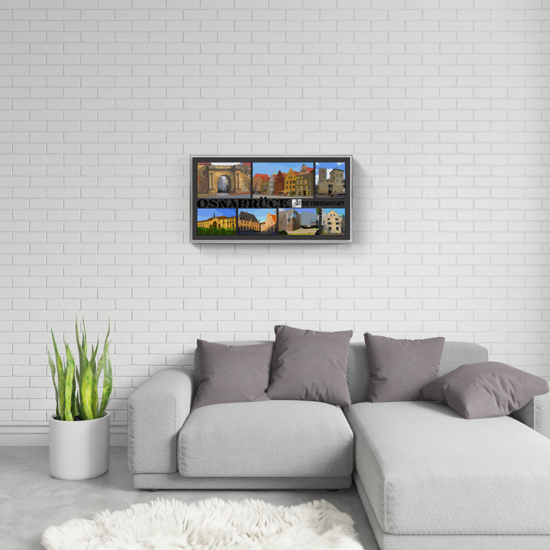 Osnabrück Ensemble III (OSB-21) I Giclee auf Holzkeilrahmen