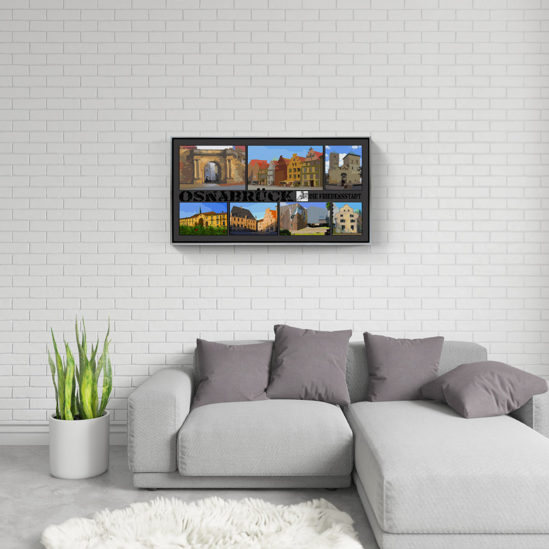 Osnabrück Ensemble III (OSB-21) I Giclee auf Holzkeilrahmen