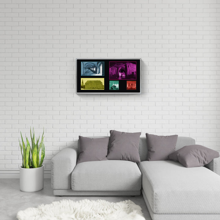 Osnabrück Kreuzgang (OSB-22) I Giclee auf Holzkeilrahmen