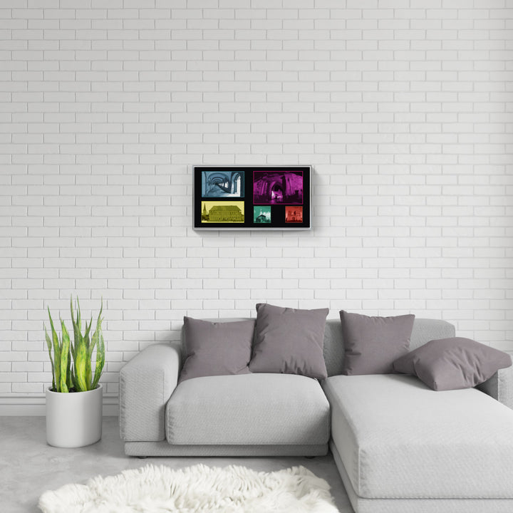 Osnabrück Kreuzgang (OSB-22) I Giclee auf Holzkeilrahmen