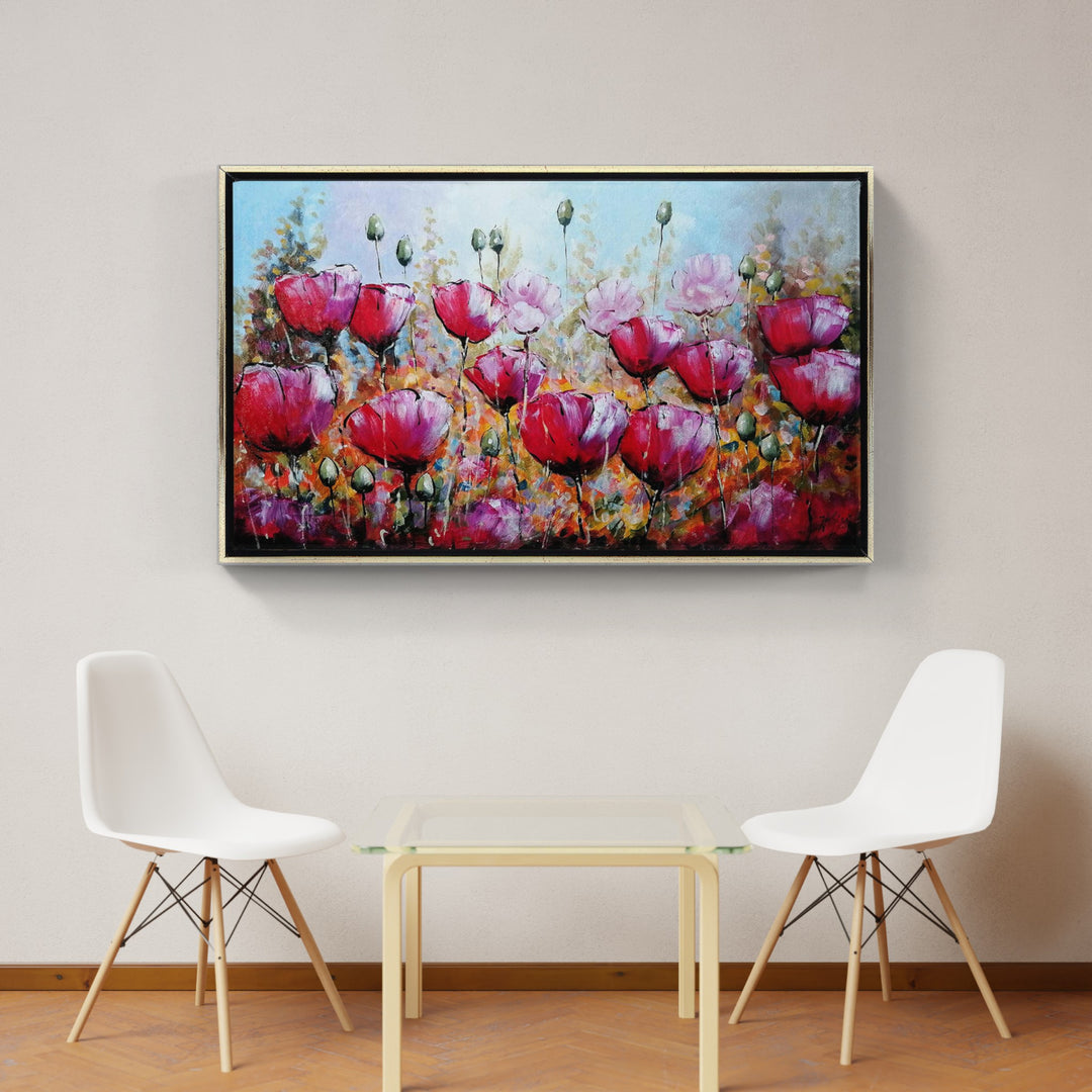 "Mohnblumen-Pink I" | Jochem De Graaf