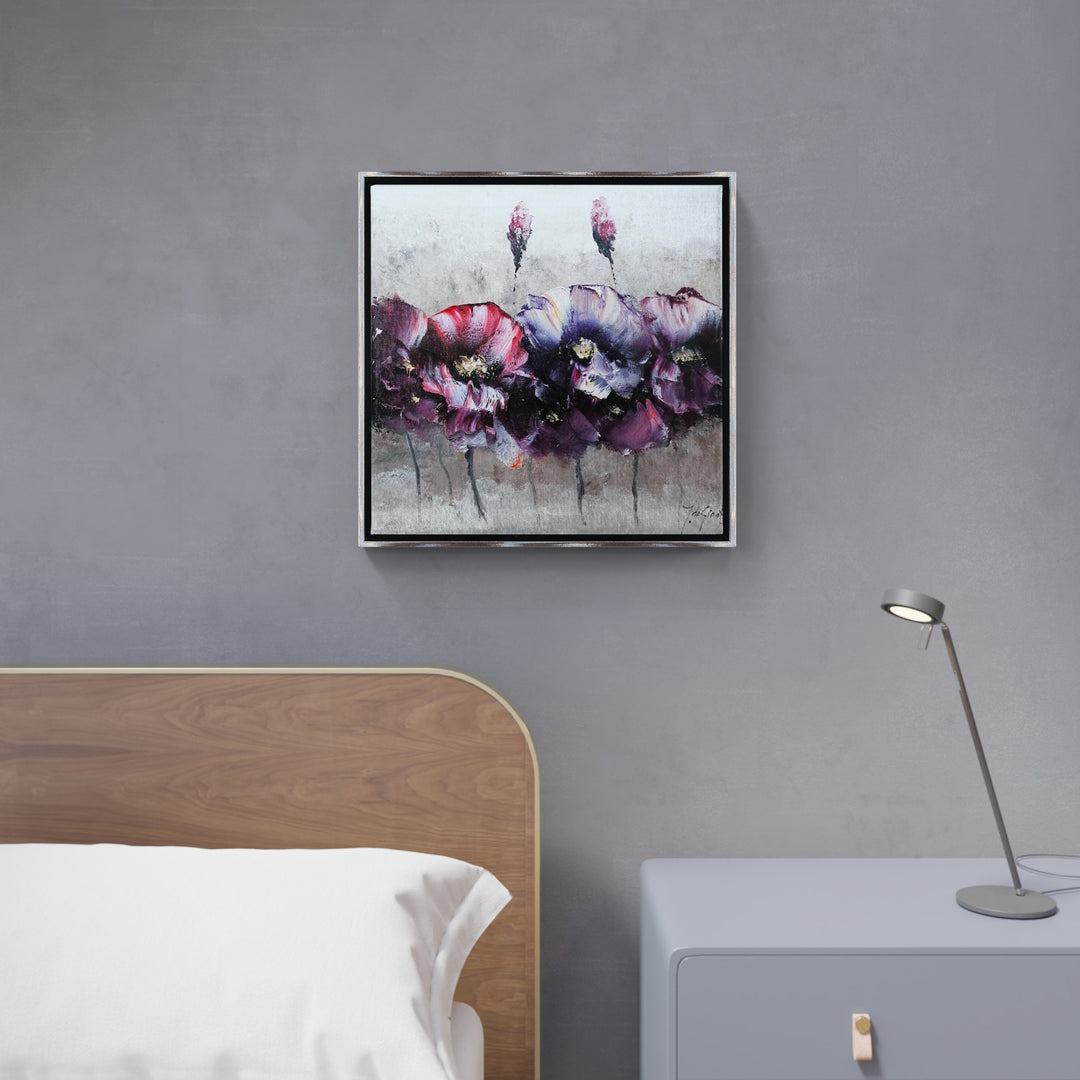 "Mohnblumen-Violett I" | Jochem De Graaf