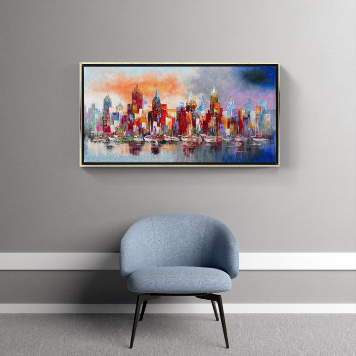 "Abstrakte Skyline II" | Henry Brand