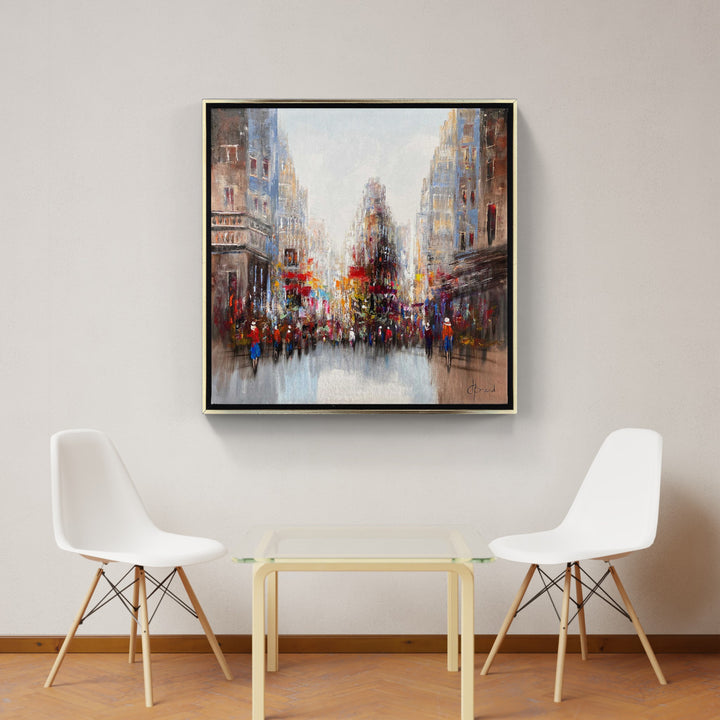 "Abstrakte Stadt 2" | Henry Brand
