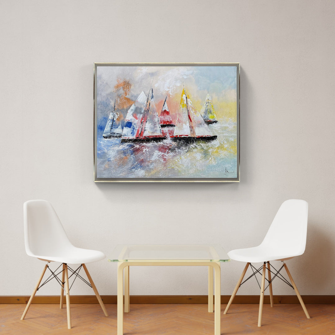 "Bunte Segelschiffe I" | Henry Brand