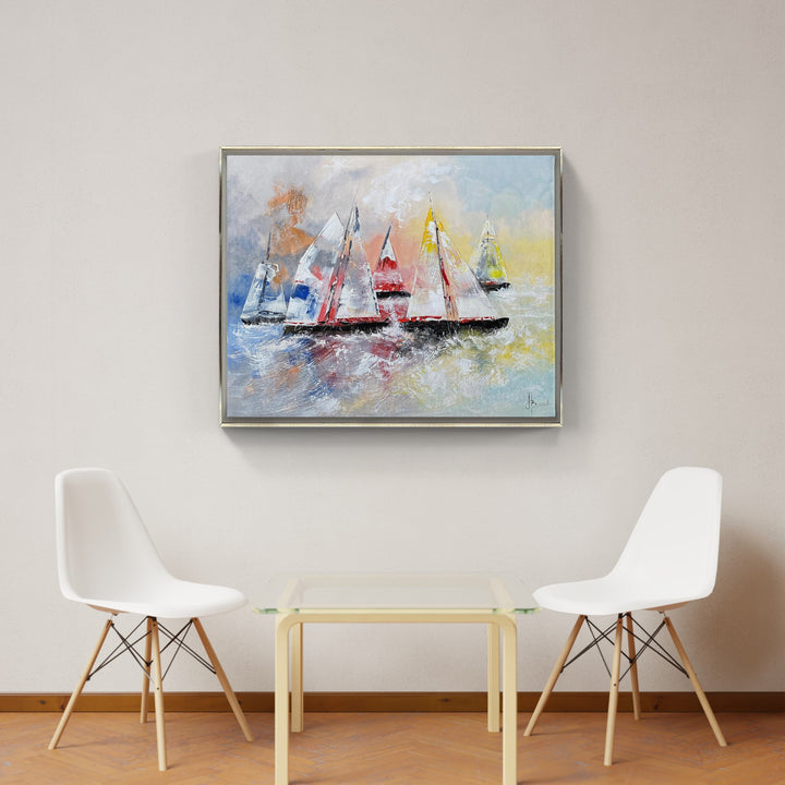 "Bunte Segelschiffe I" | Henry Brand