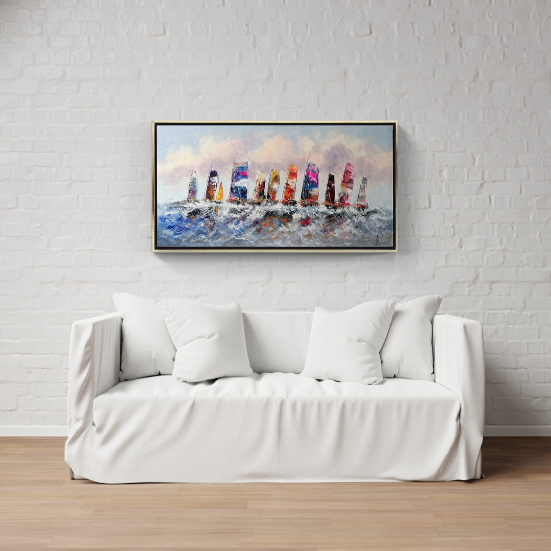 "Bunte Segelschiffe 2" | Henry Brand