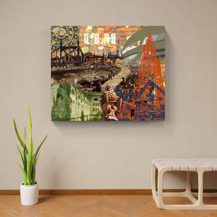 Das grüne Ulm Collage