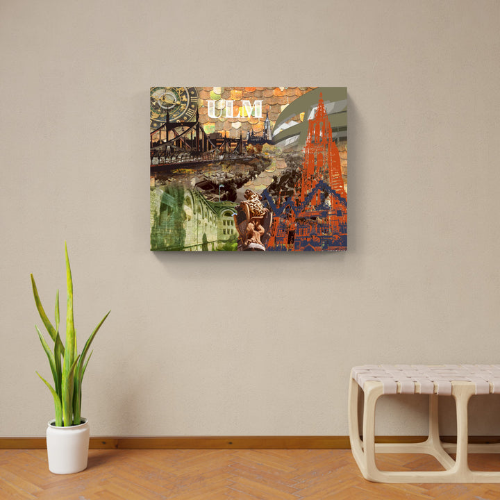 Das grüne Ulm Collage