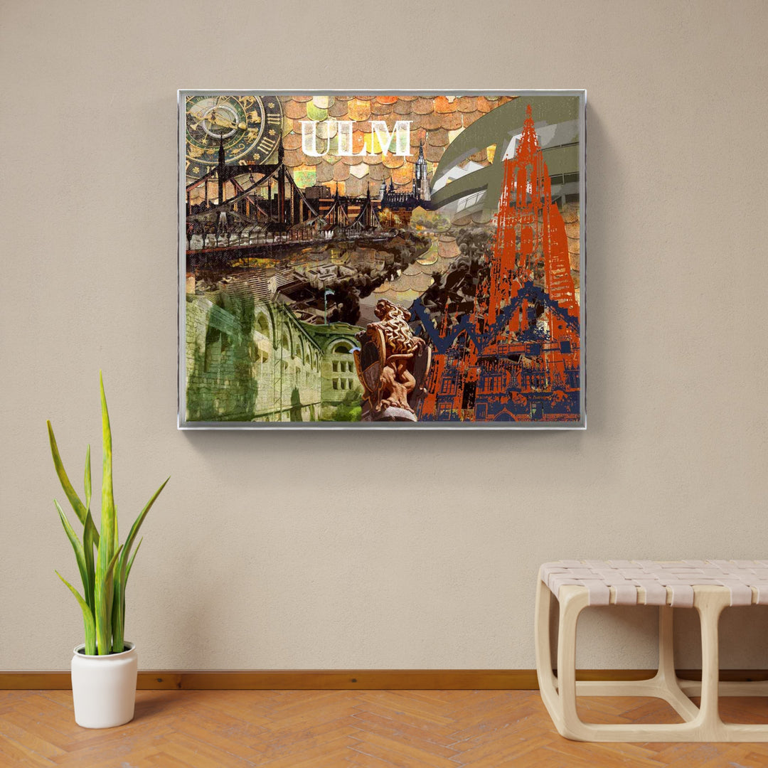 Das grüne Ulm Collage