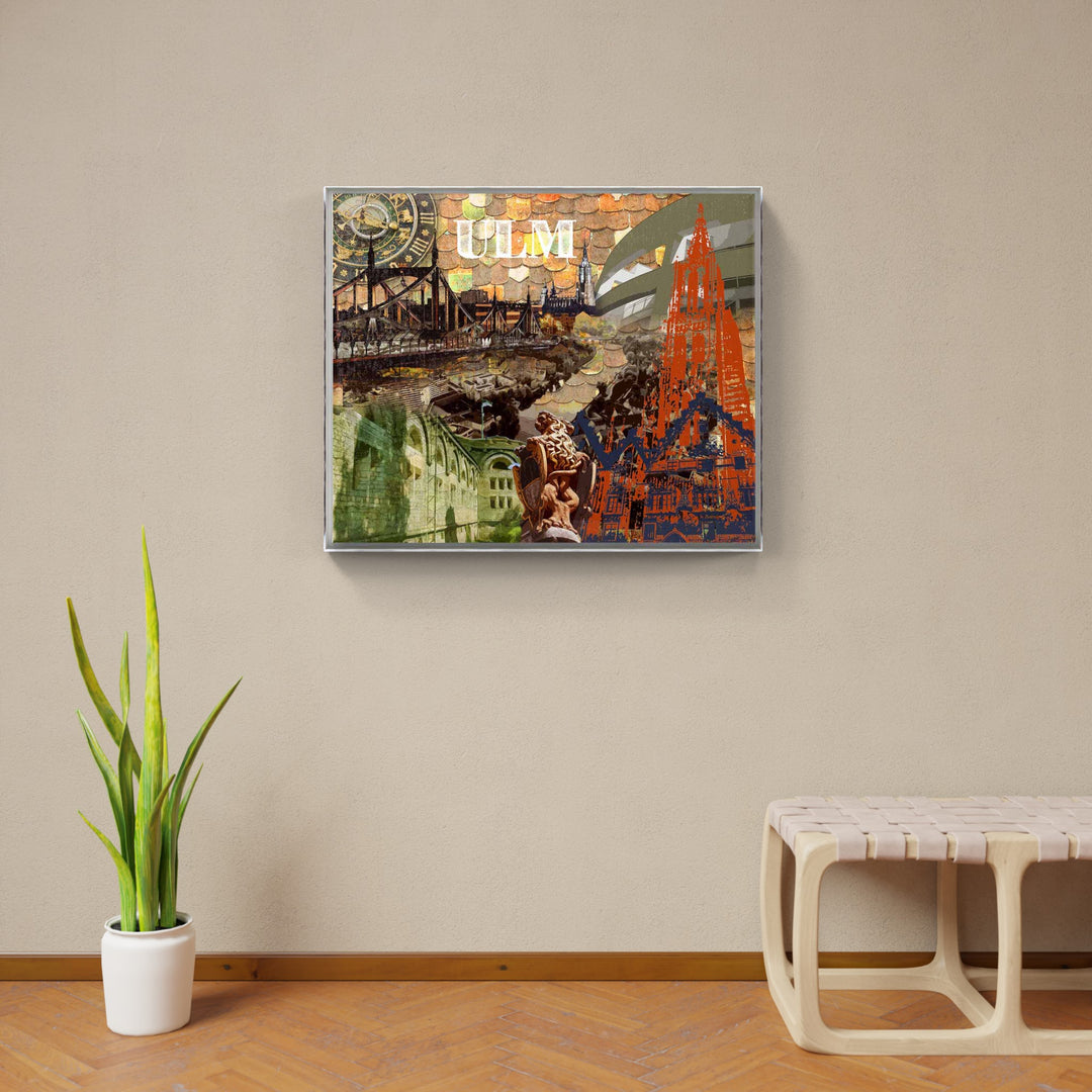 Das grüne Ulm Collage