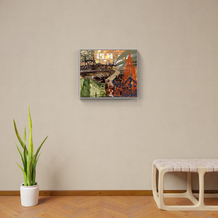 Das grüne Ulm Collage