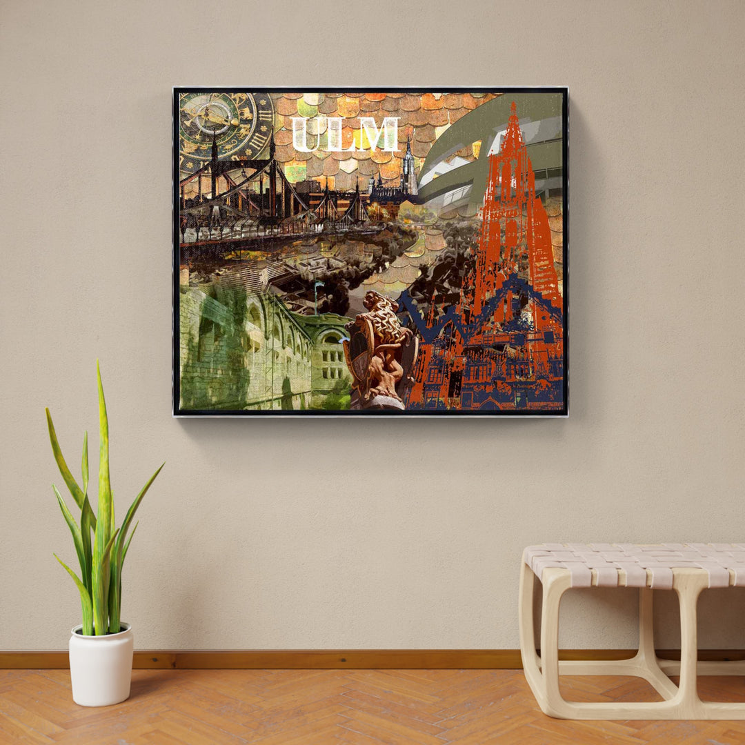 Das grüne Ulm Collage