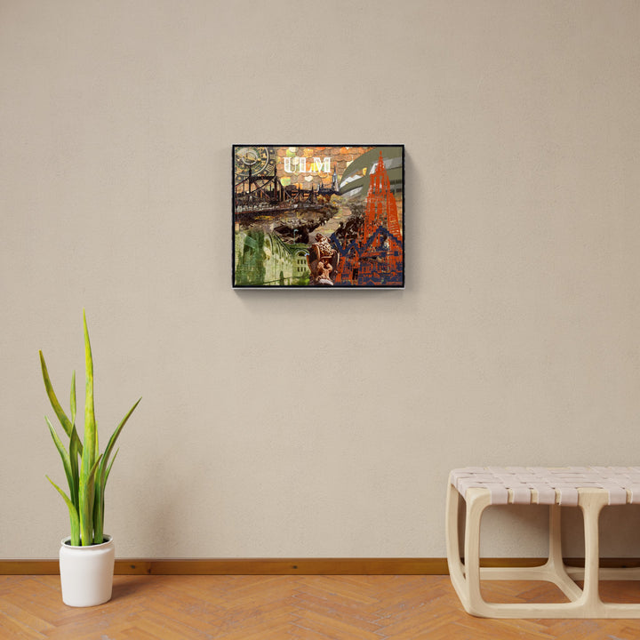 Das grüne Ulm Collage